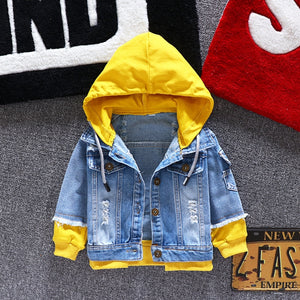 “Superstar” Hooded Denim Jacket