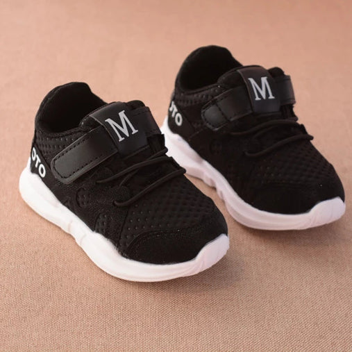 Black Chunky M Sneakers