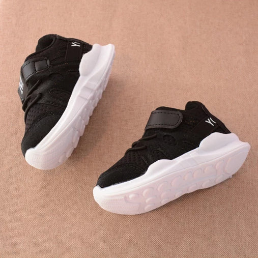 Black Chunky M Sneakers