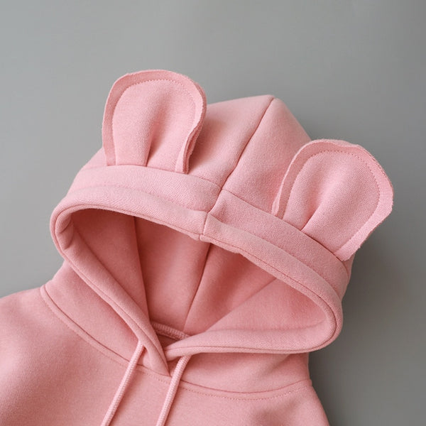 Baby Pink Hooded Sweatshirt