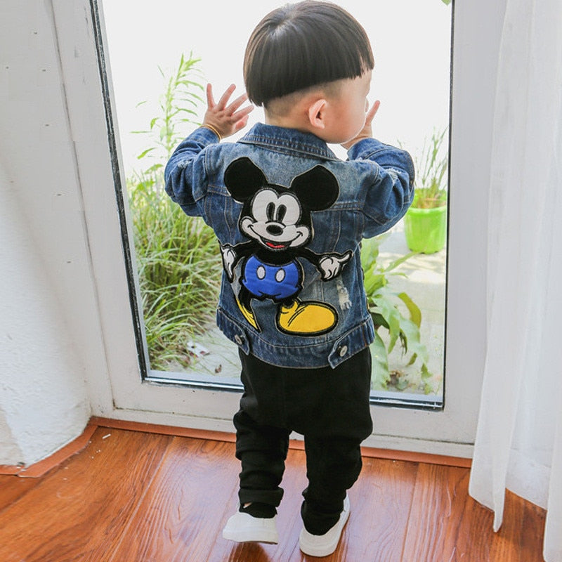 Mickey Mouse Graphic Denim Jacket