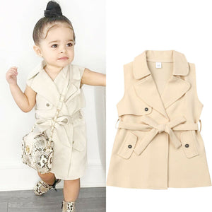 Infant Outerwear Trench Casual Jackets