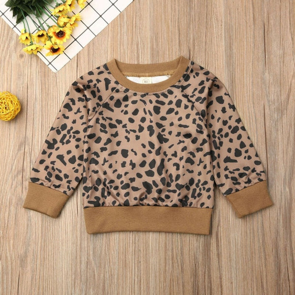 Casual Leopard Pullover Hoodies