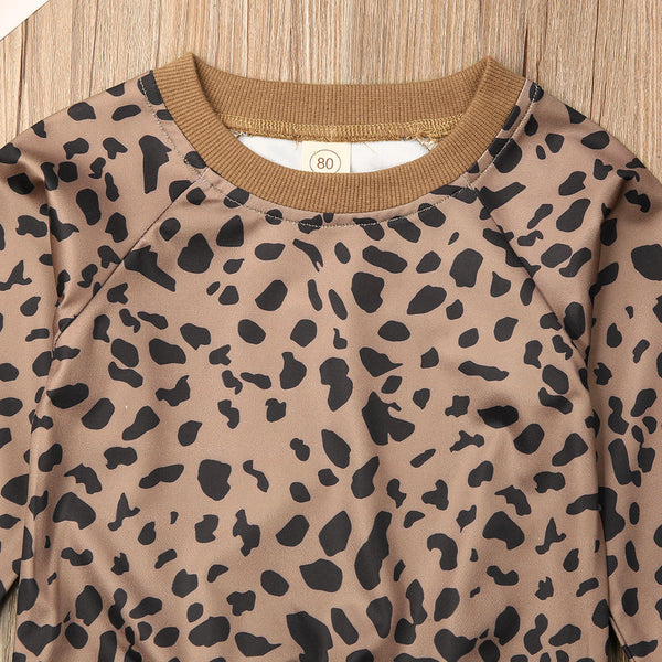 Casual Leopard Pullover Hoodies