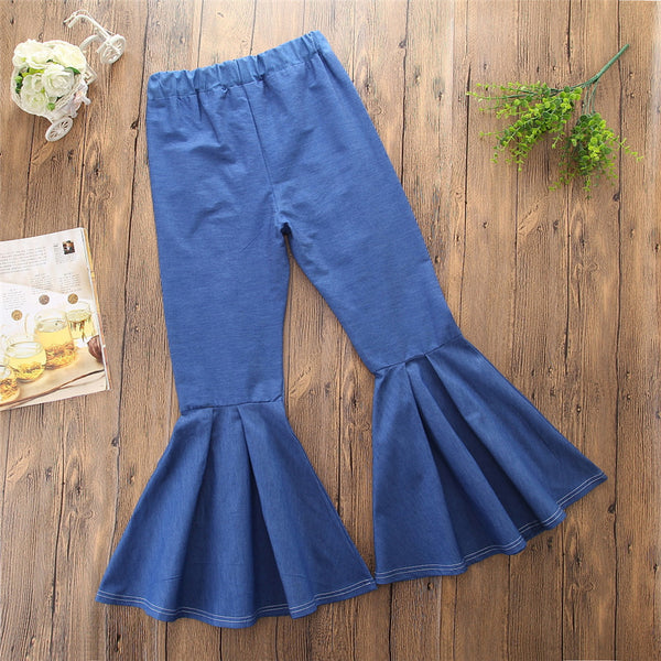 High Waist Flare Wide Leg Pants