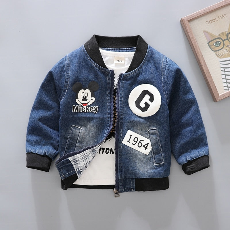 Autumn Mickey baby Boys Jacket