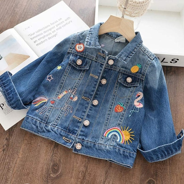 Bear Leader Girls Denim Kids Jackets