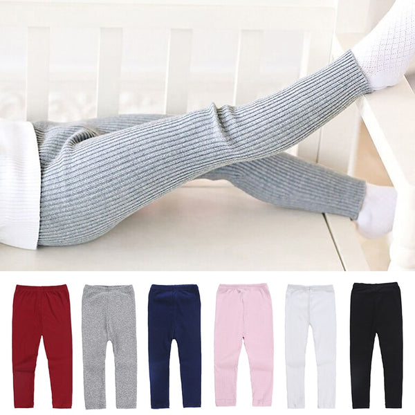 Infant Solid Pattern Leggings Pants