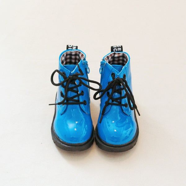 PU Leather Waterproof leather boots