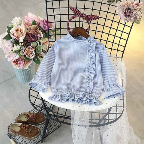 Toddler long sleeve blouses