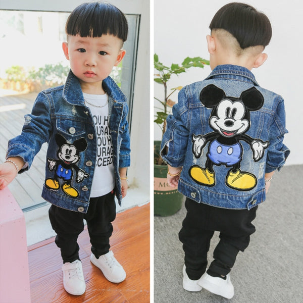 Mickey Mouse Graphic Denim Jacket