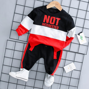 “Not Interested” Sweatshirt and Joggers Set