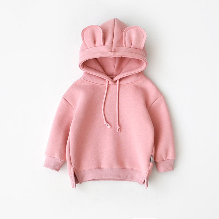 Baby Pink Hooded Sweatshirt