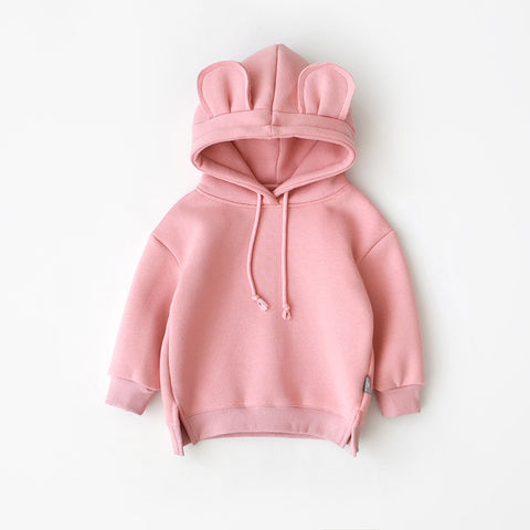 Baby Pink Hooded Sweatshirt